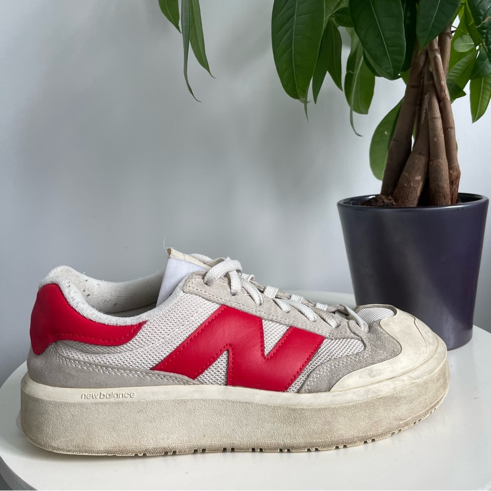 Men Size 8 New Balance CT302 Sea Salt True Red Shoes
